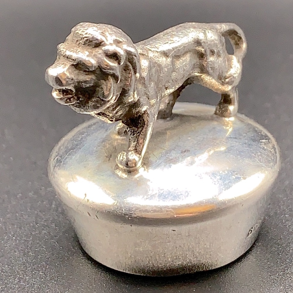 BRAND.CHATILLON CO. Sterling Bottle Stopper